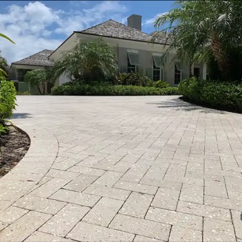 Cleaned n Sealed Pavered Driveway Matte.webp